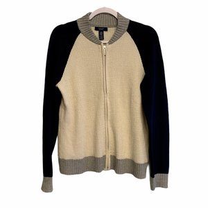 Ralph Lauren Chaps Collegiate Full Zip Cardigan